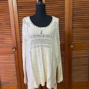 Bob Timberlake (Cabela's) HI Lo crochet sweater